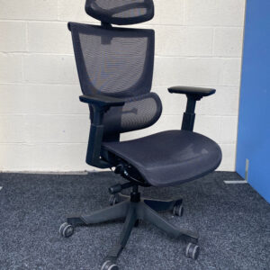 office mesh back operators chair - black